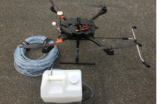 drone pulvérisateur
